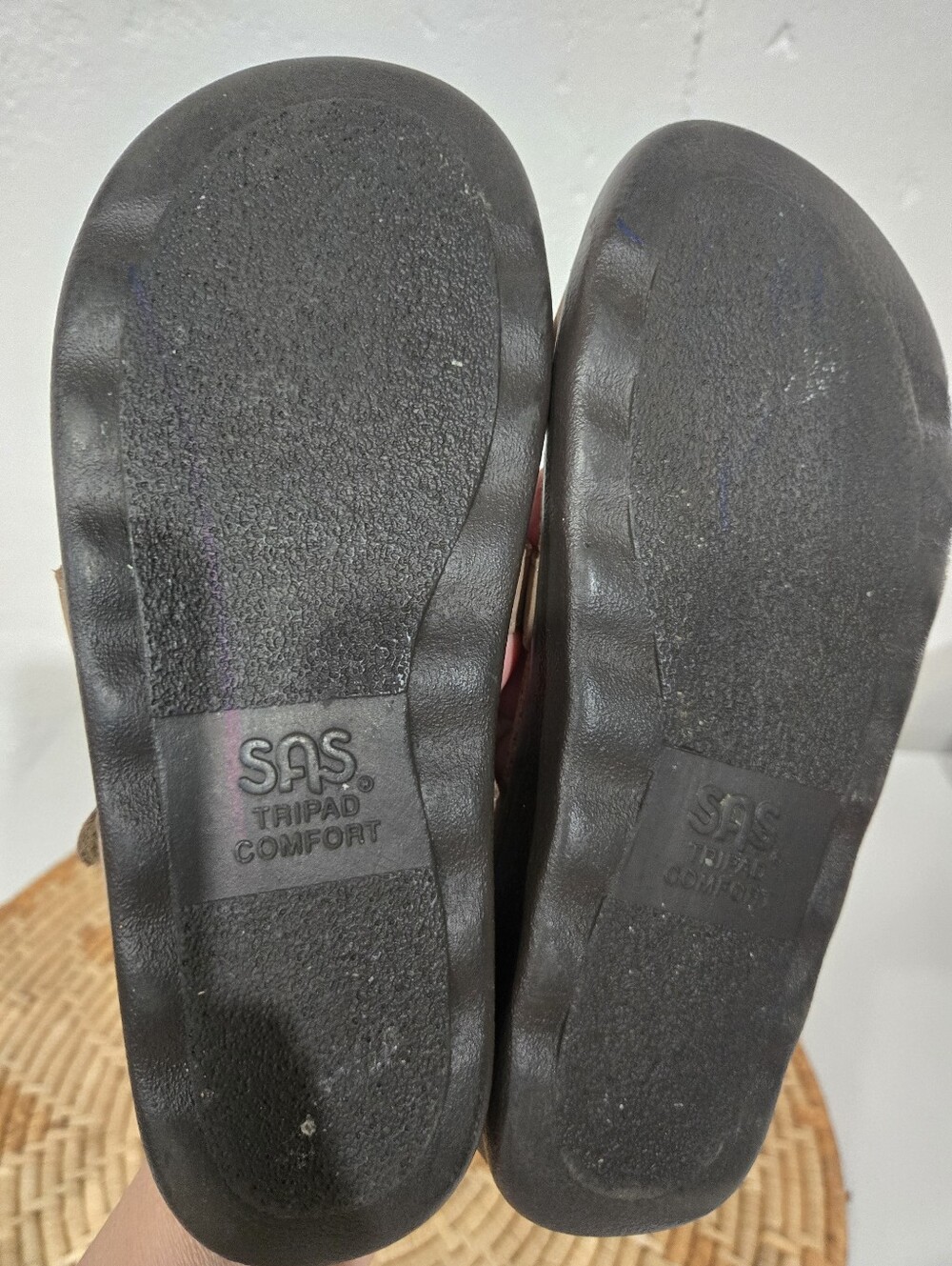 SAS Tan Strappy Sandals 7 - Picture 6 of 8
